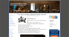 Desktop Screenshot of jazzcolumbus.com