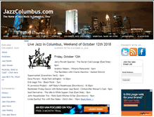 Tablet Screenshot of jazzcolumbus.com